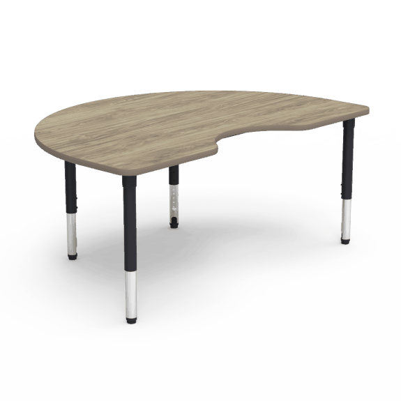 Platinum Series Kidney Table Accent Environments